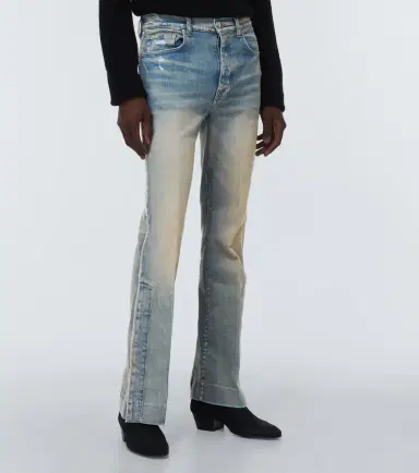 AMIRI Distressed embellished denim jeans | Thumbnail 2