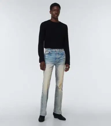 AMIRI Distressed embellished denim jeans | Thumbnail 3