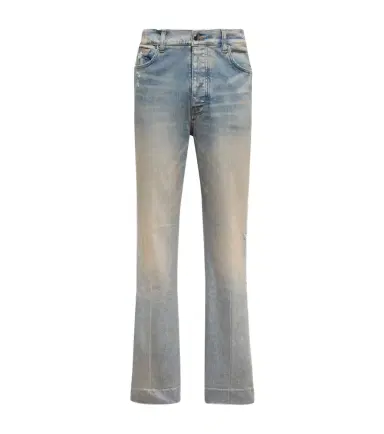 AMIRI Distressed embellished denim jeans | Thumbnail 1