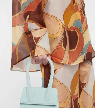 SIR Printed cotton and silk shirt | Thumbnail 3