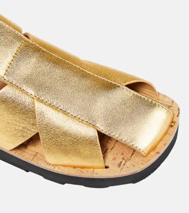 Gabriela Hearst Metallic leather mules | Thumbnail 4