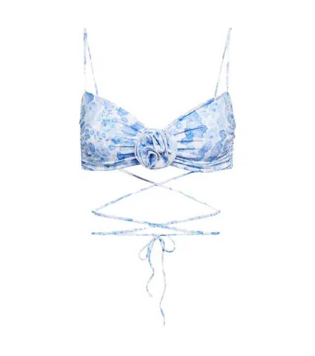 Magda Butrym Floral bikini top