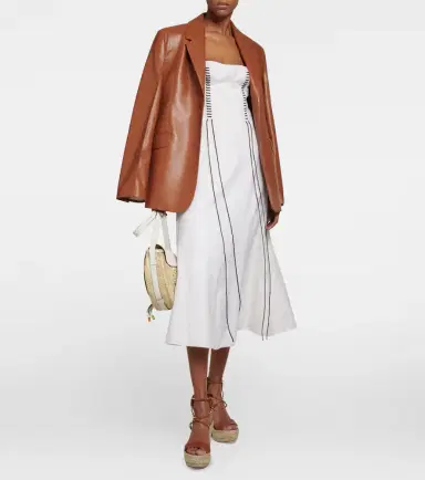 Christian Louboutin Chocazeppa leather wedge espadrilles | Thumbnail 2