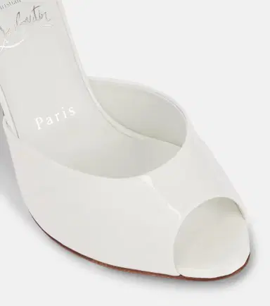 Christian Louboutin Bridal Me Dolly patent leather mules | Thumbnail 2 Christian Louboutin Bridal Me Dolly patent leather mules | Thumbnail 2