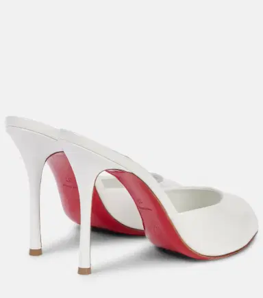 Christian Louboutin Bridal Me Dolly patent leather mules | Thumbnail 4 Christian Louboutin Bridal Me Dolly patent leather mules | Thumbnail 4