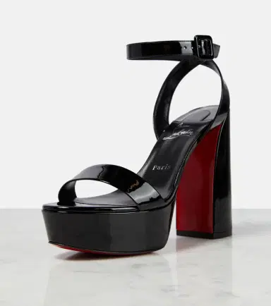 Christian Louboutin Movida Sabina patent leather platform sandals | Thumbnail 3