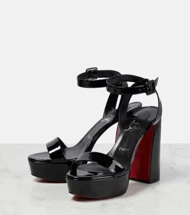 Christian Louboutin Movida Sabina patent leather platform sandals | Thumbnail 4