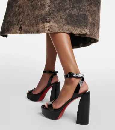 Christian Louboutin Movida Sabina patent leather platform sandals | Thumbnail 7