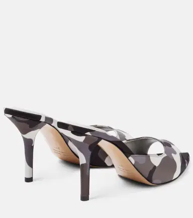 Gia Borghini Perni 04 Uni camouflage mules | Thumbnail 3