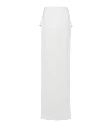 Mônot Mônot Side-slit jersey maxi skirt | Thumbnail 1
