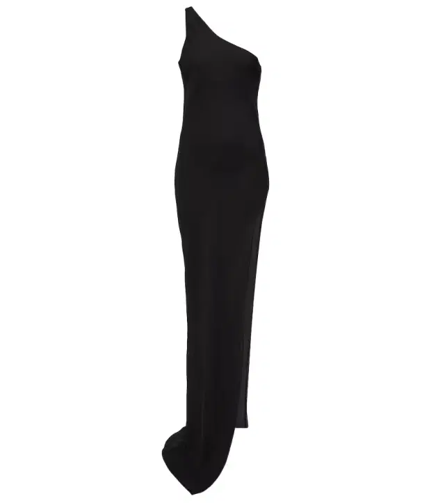 Monot Mônot One-shoulder chiffon maxi dress
