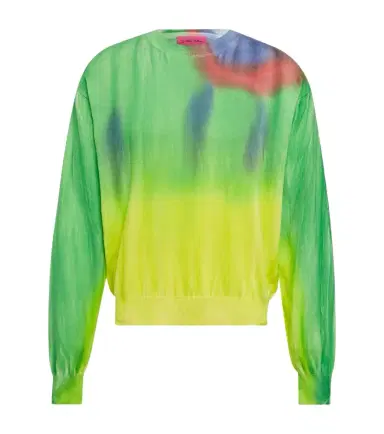 The Elder Statesman Dreamscape cotton-blend sweater | Thumbnail 1