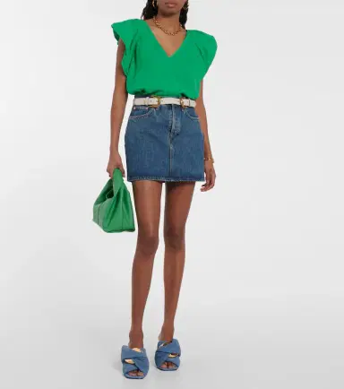Velvet Ava linen top | Thumbnail 2