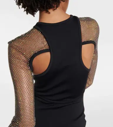 David Koma Embellished cutout midi dress | Thumbnail 2