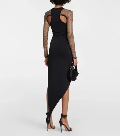 David Koma Embellished cutout midi dress | Thumbnail 4