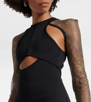 David Koma Embellished cutout midi dress | Thumbnail 5