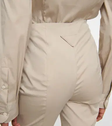 Prada Slim cotton-blend pants | Thumbnail 4