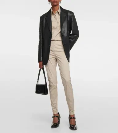 Prada Slim cotton-blend pants | Thumbnail 6