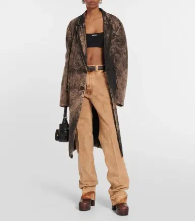Miu Miu Marbleized low-rise straight jeans | Thumbnail 7 Miu Miu Marbleized low-rise straight jeans | Thumbnail 7