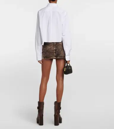 Miu Miu Denim miniskirt | Thumbnail 3
