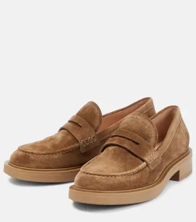 Gianvito Rossi Harris suede loafers | Thumbnail 2