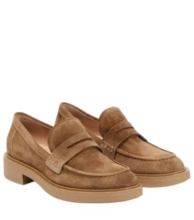 Gianvito Rossi Harris suede loafers | Thumbnail 1