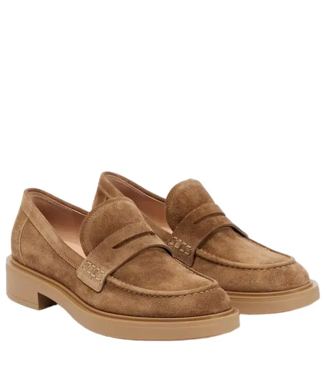 Gianvito Rossi Harris suede loafers