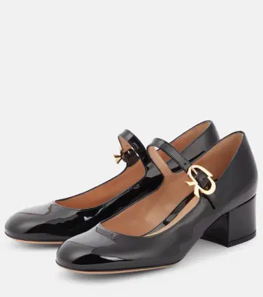 Gianvito Rossi Ribbon patent leather Mary Jane pumps | Thumbnail 6 Gianvito Rossi Ribbon patent leather Mary Jane pumps | Thumbnail 6