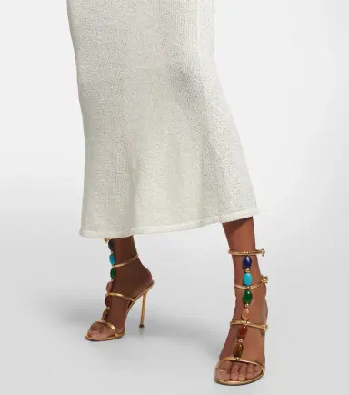 Gianvito Rossi Shanti embellished leather sandals | Thumbnail 7 Gianvito Rossi Shanti embellished leather sandals | Thumbnail 7