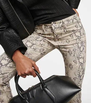 Frame Le Crop Mini cropped jeans | Thumbnail 4