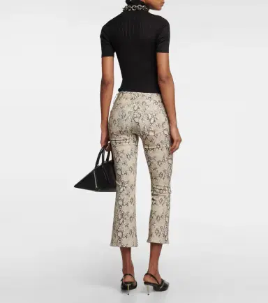 Frame Le Crop Mini cropped jeans | Thumbnail 5