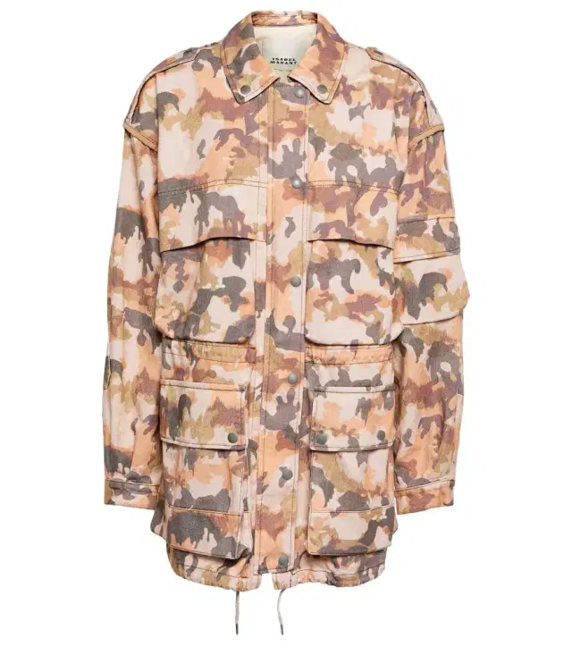 Isabel Marant Elize printed cotton jacket
