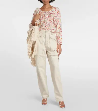 Isabel Marant Paciane wide-leg cargo jeans | Thumbnail 5 Isabel Marant Paciane wide-leg cargo jeans | Thumbnail 5
