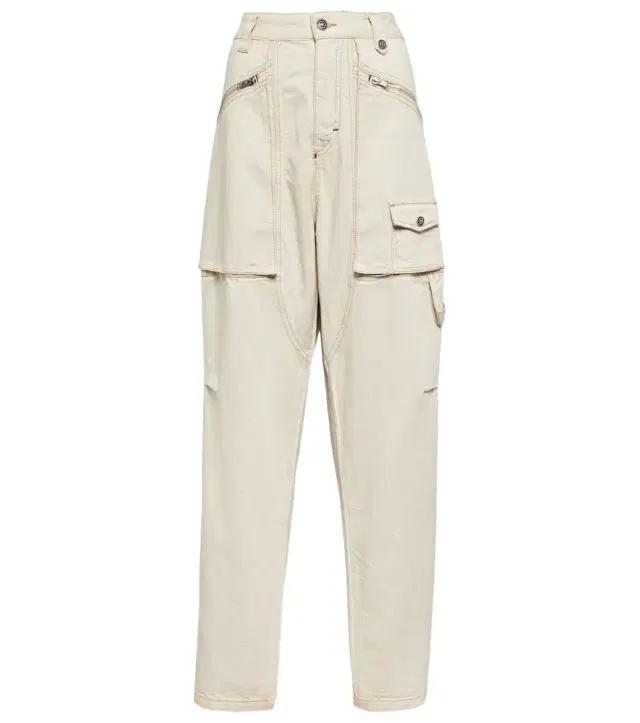 Isabel Marant Paciane wide-leg cargo jeans