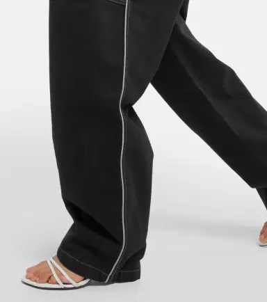 Isabel Marant Paciane wide-leg cargo jeans | Thumbnail 5