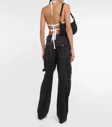 Isabel Marant Paciane wide-leg cargo jeans | Thumbnail 6