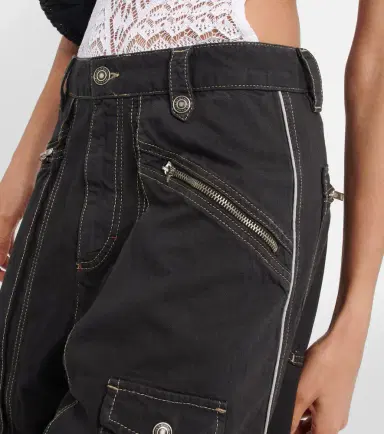 Isabel Marant Paciane wide-leg cargo jeans | Thumbnail 7