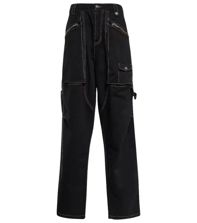 Isabel Marant Paciane wide-leg cargo jeans