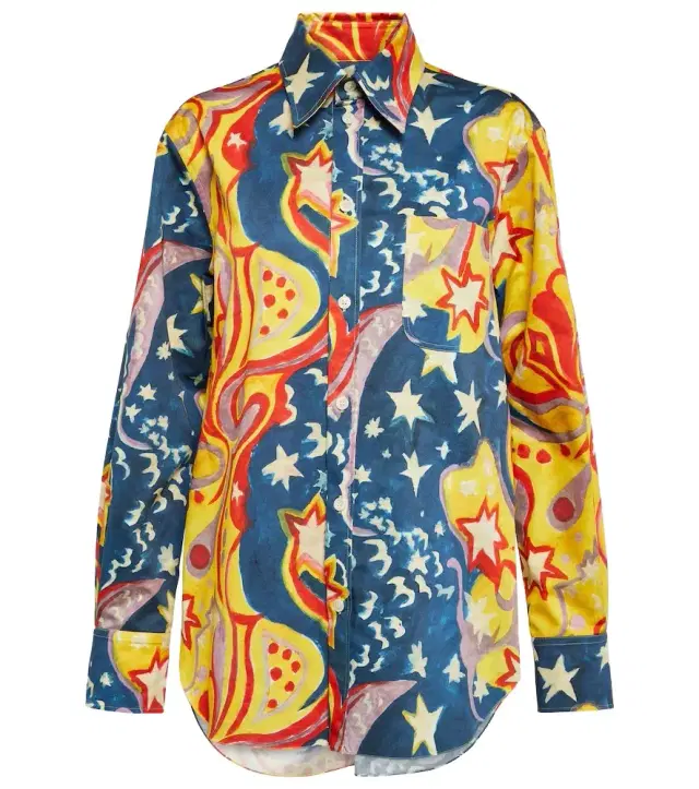 Marni x No Vacancy Inn printed cotton shirt