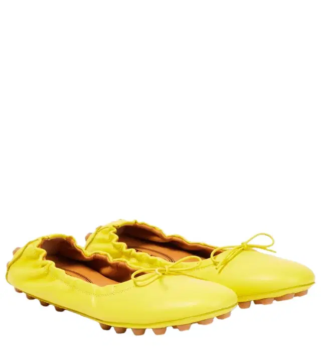 Tod's Bubble Ballerinas leather ballet flats