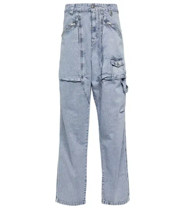 Isabel Marant Paciane wide-leg cargo jeans