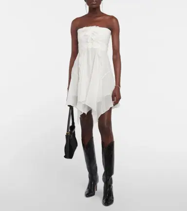 Isabel Marant Tiffen silk chiffon minidress | Thumbnail 2