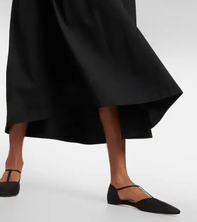 Toteme Cotton midi dress | Thumbnail 5