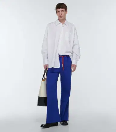 Marni Mid-rise straight cotton-blend pants | Thumbnail 5