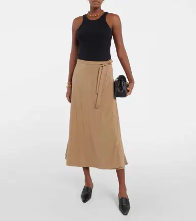 Toteme Jersey wrap skirt | Thumbnail 4