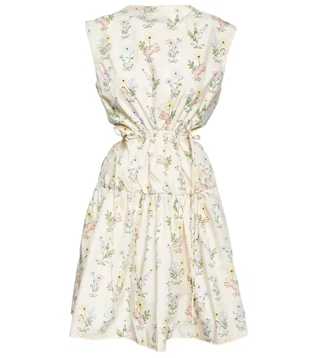 Agua by Agua Bendita Sucré Pradera cotton poplin minidress