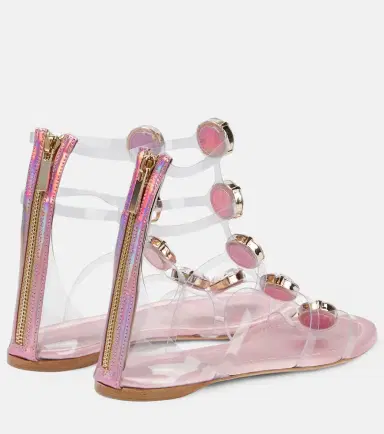 Giambattista Valli Embellished PVC sandals | Thumbnail 5 Giambattista Valli Embellished PVC sandals | Thumbnail 5