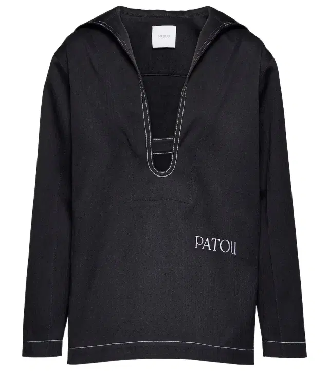 Patou Logo cotton top