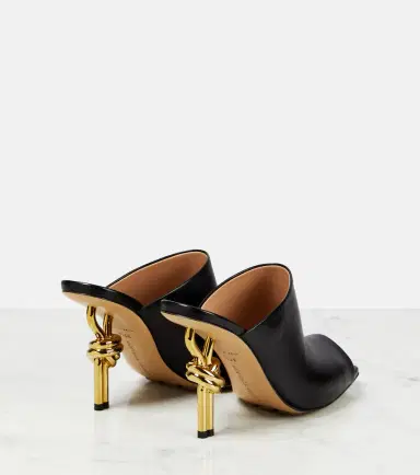 Bottega Veneta Knot leather mules | Thumbnail 3 Bottega Veneta Knot leather mules | Thumbnail 3