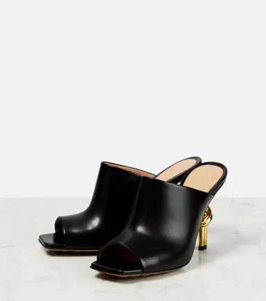 Bottega Veneta Knot leather mules | Thumbnail 4 Bottega Veneta Knot leather mules | Thumbnail 4
